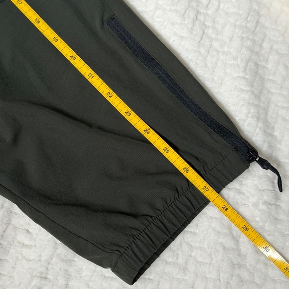 Mofiz XS Cargo Capri Pants Khaki Lightweight Elastic Waist Jogger - Picture 6 of 8